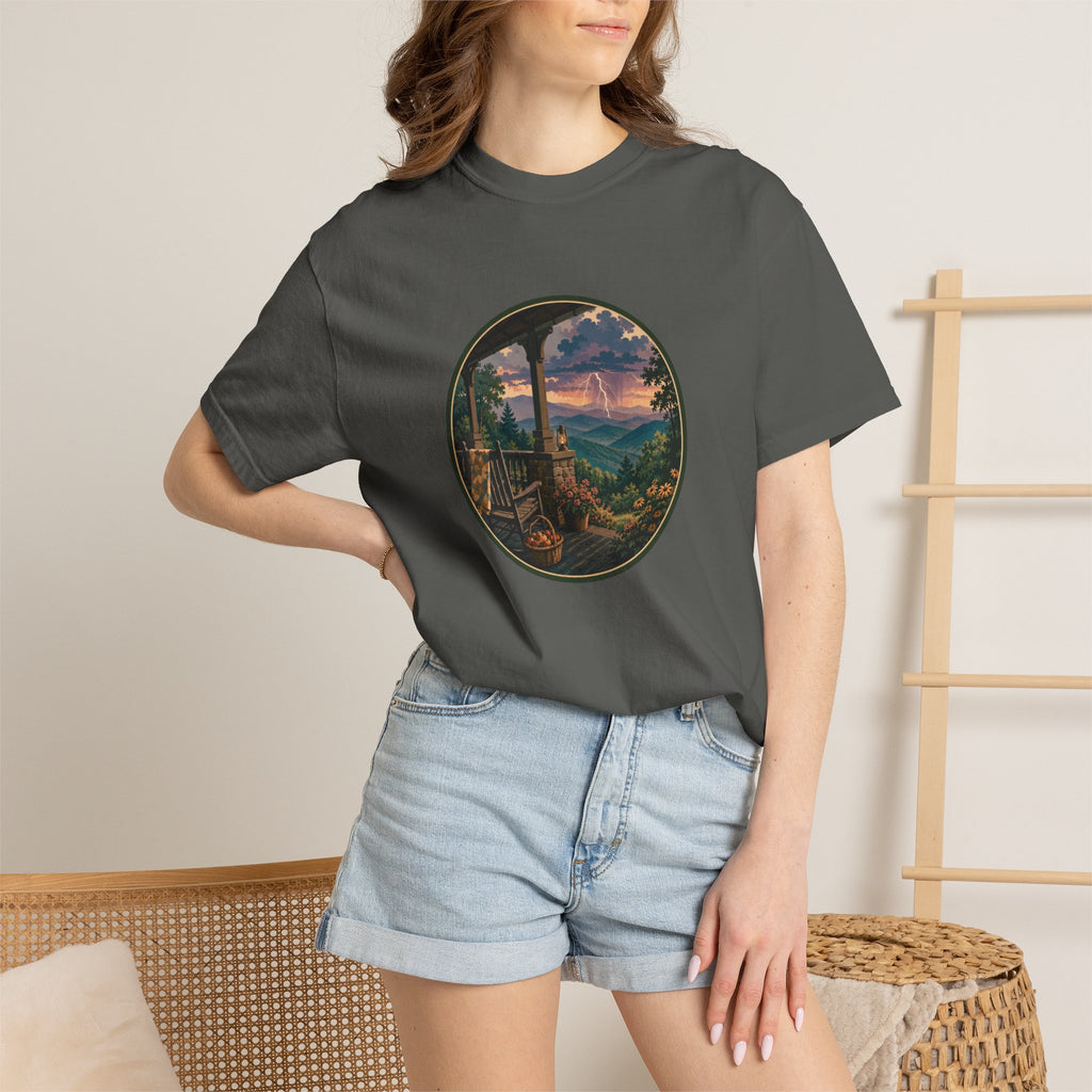 Scenic Mountain Storm T-Shirt