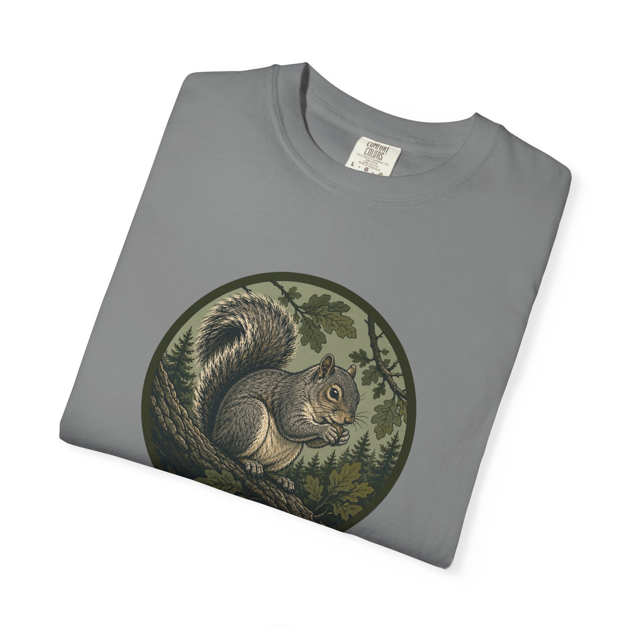 Squirrel Circle Graphic T-Shirt