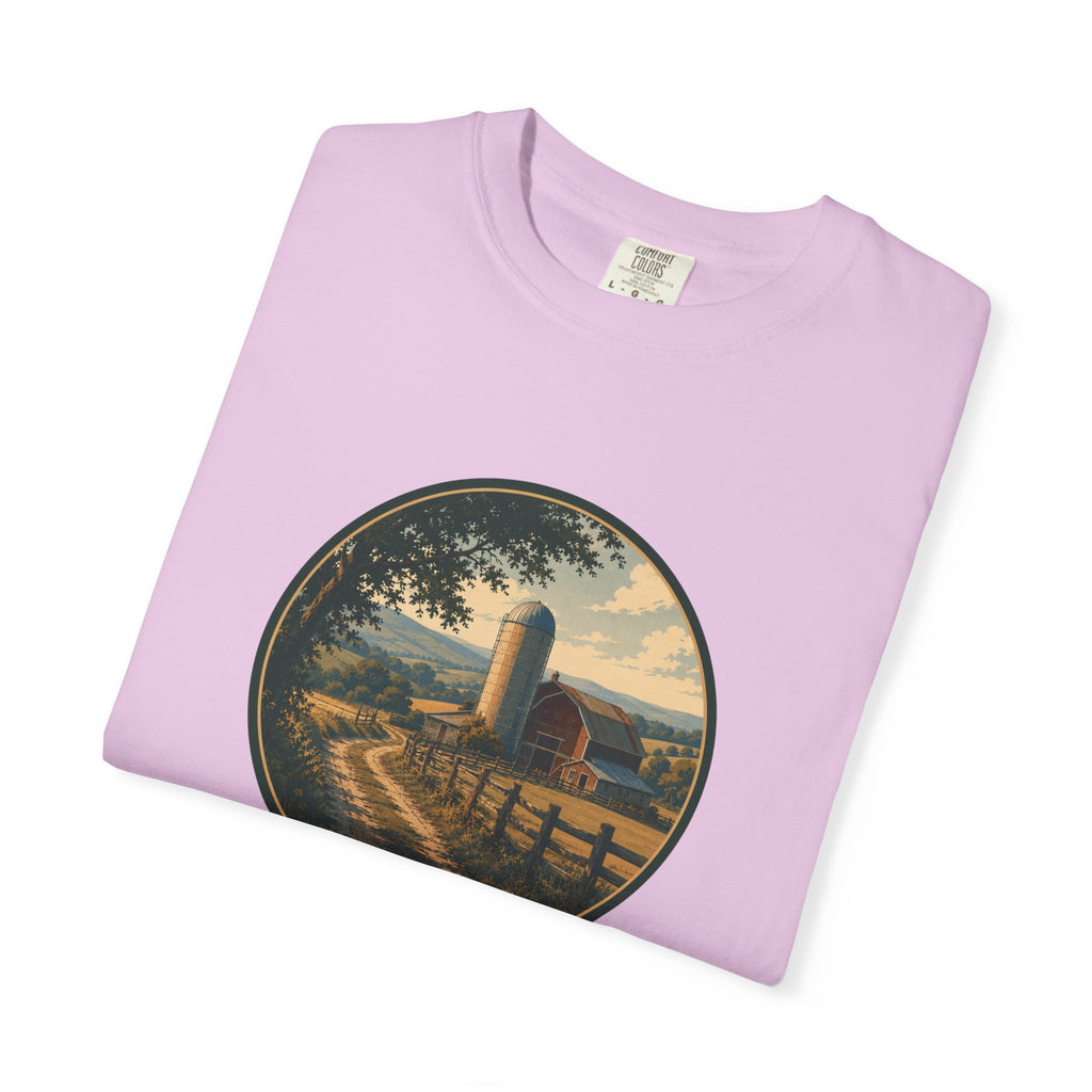 Barn and Farm Country T-Shirt - Vintage Farm Graphic