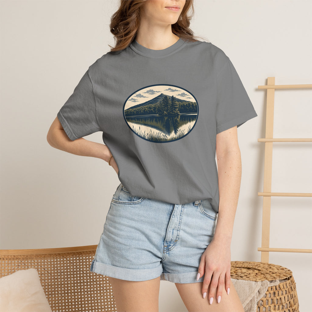 Sharp Top Mountain Reflection T-Shirt