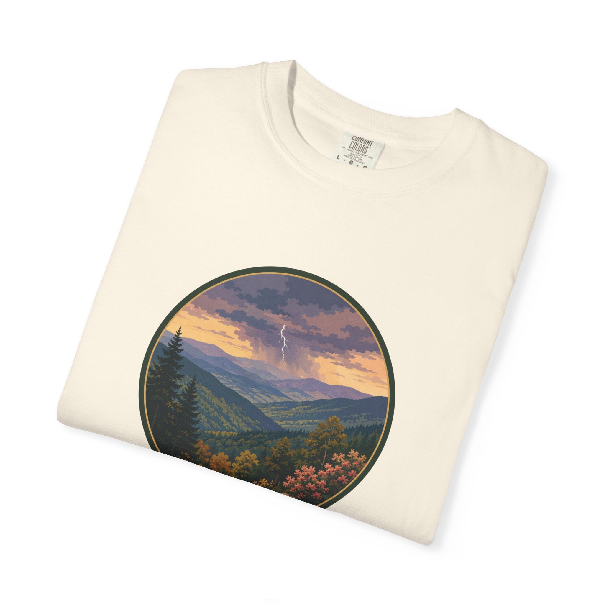 Scenic Blue Ridge Mountain Thunderstorm T-Shirt