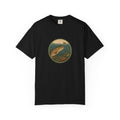 Rainbow Trout  Circle T-Shirt — Vintage Fishing Graphic Tee