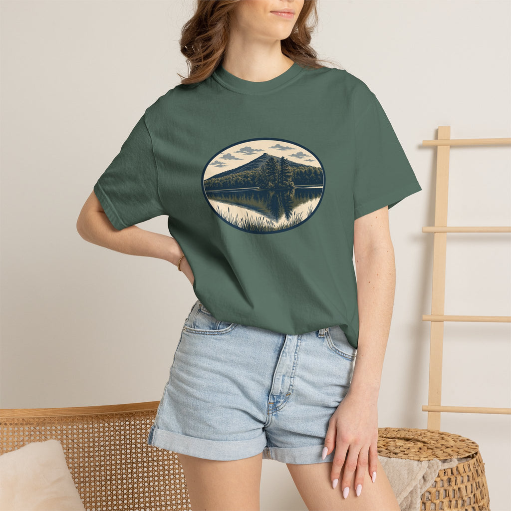 Sharp Top Mountain Reflection T-Shirt