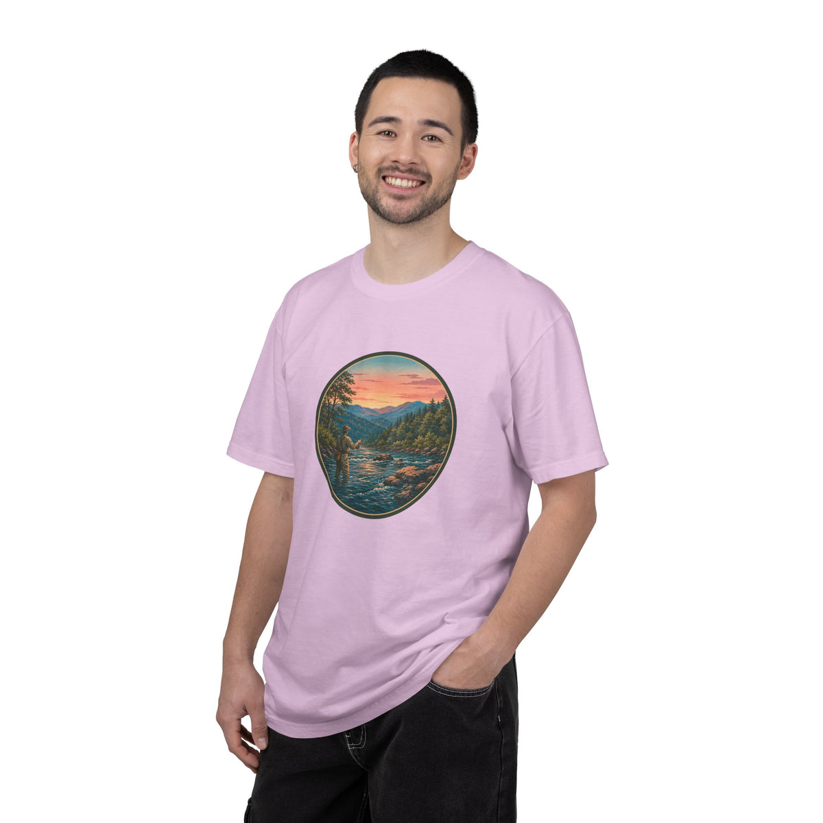 Sunset River Fly Fishing T-Shirt