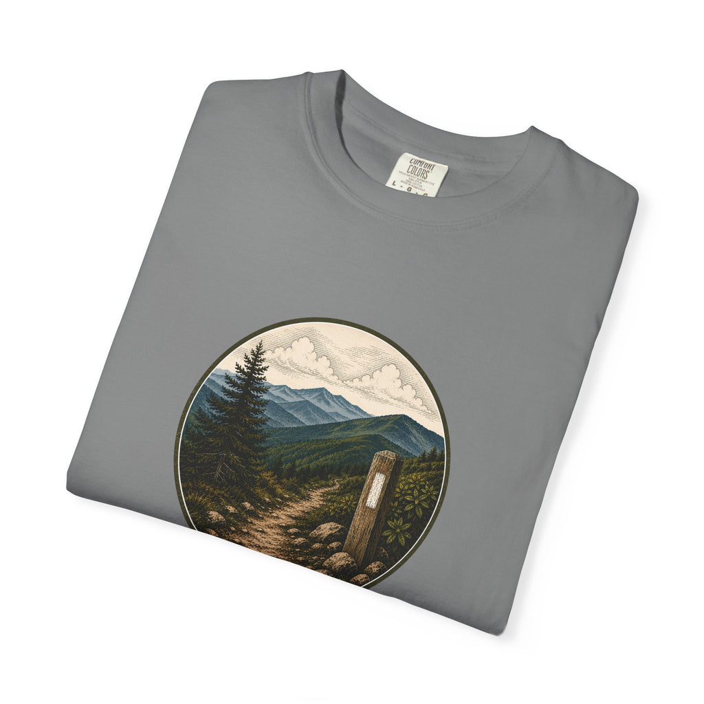 Trailside Scenic T-Shirt — Mountain Path Graphic