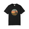 Retro Sunset Farm Silo T-Shirt