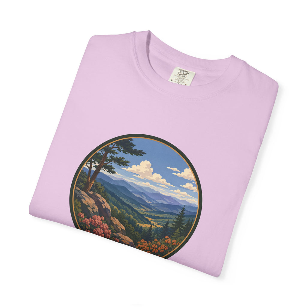 Beautiful Blue Ridge Mountain T-Shirt — Scenic Mountain Landscape Graphic Tee