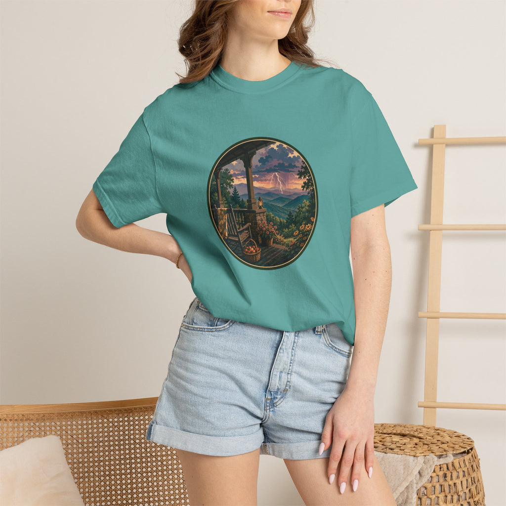 Scenic Mountain Storm T-Shirt