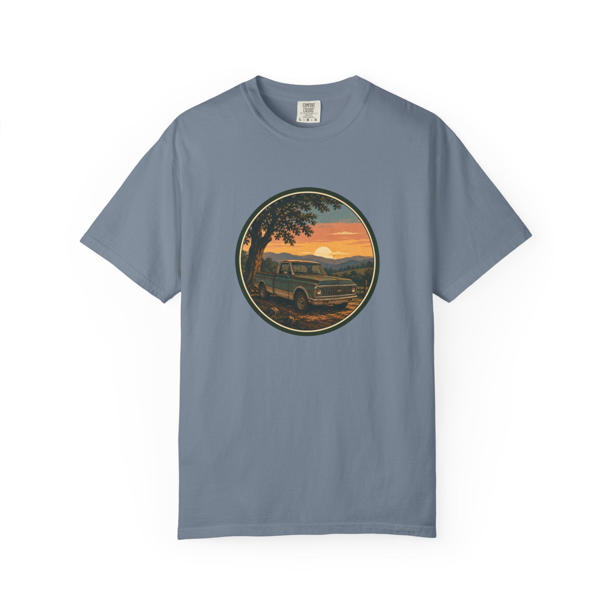 Vintage Pickup Sunset T-Shirt