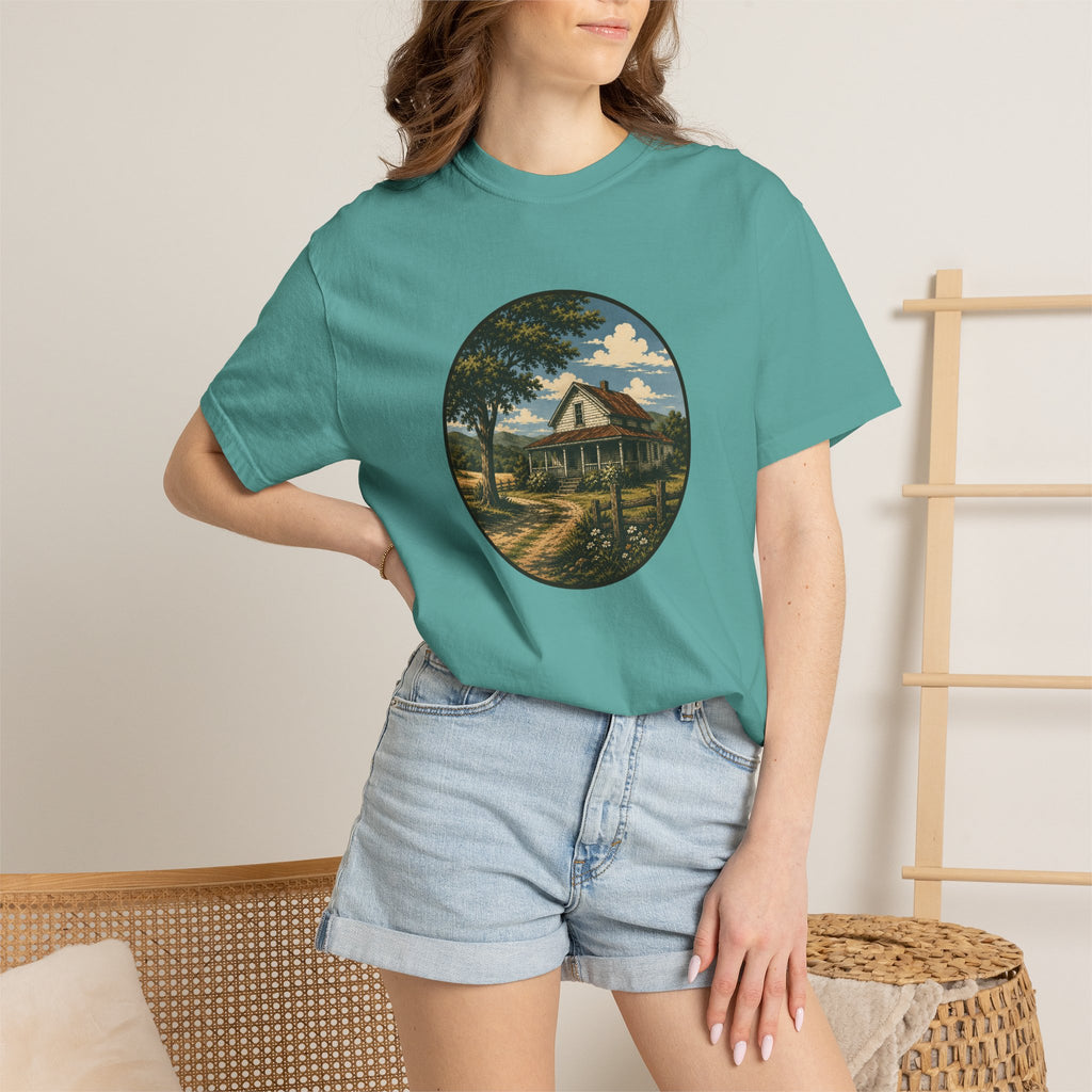 Vintage Country Cottage T-Shirt