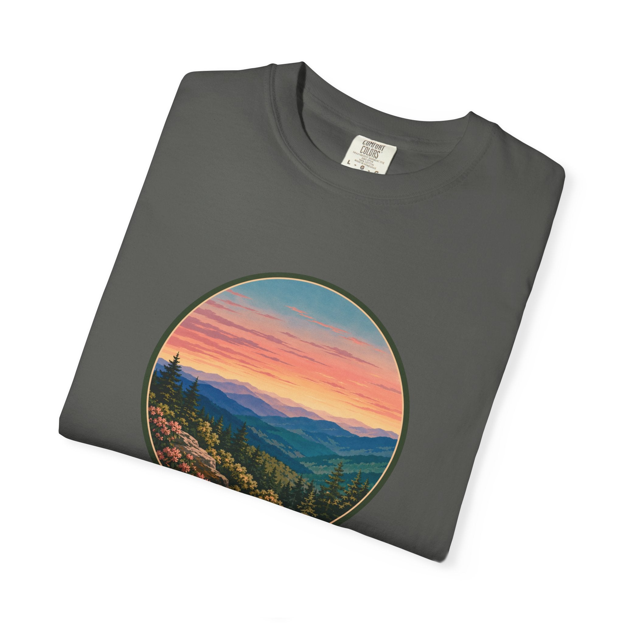 Sunset Mountain Landscape T-Shirt