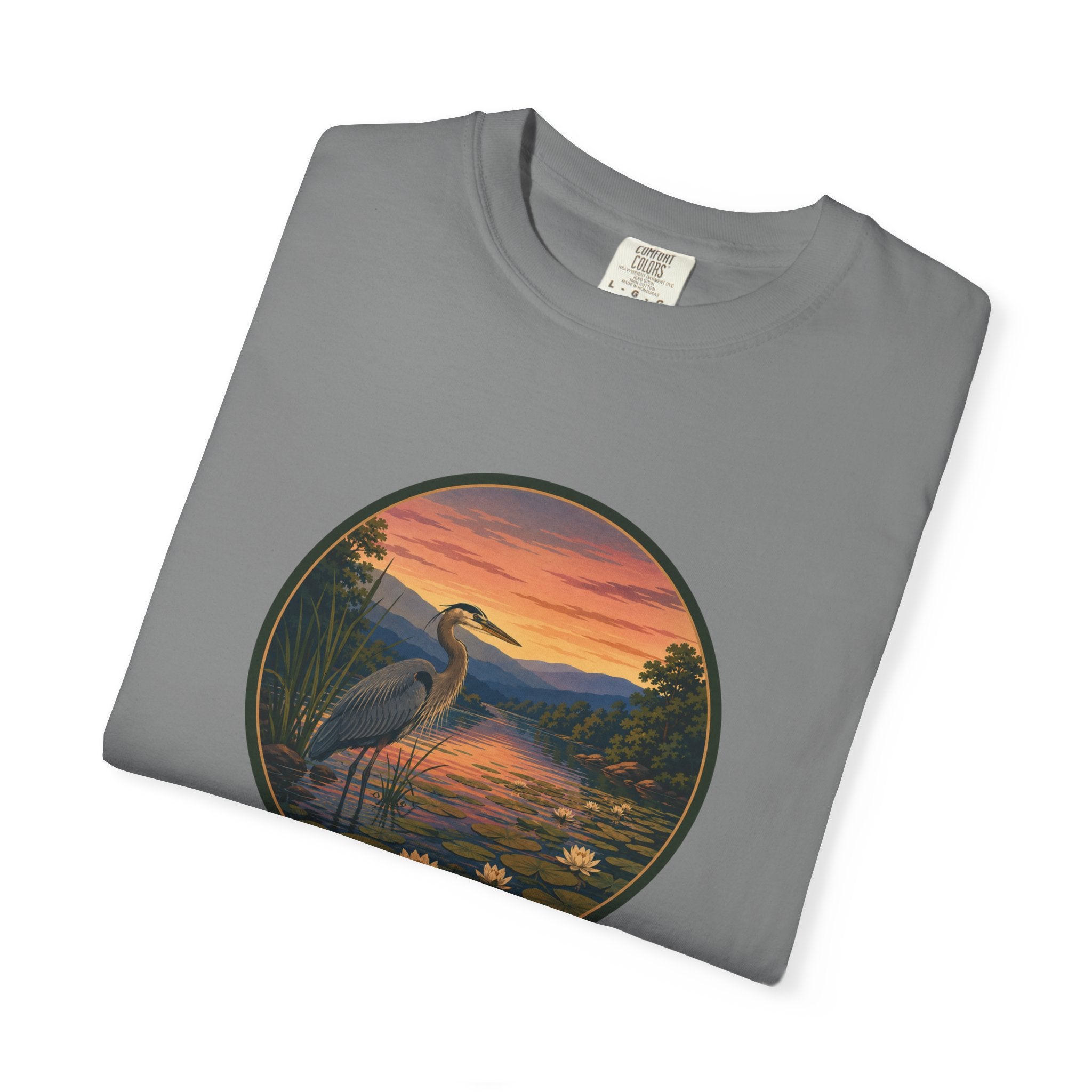 Heron Sunset T-Shirt