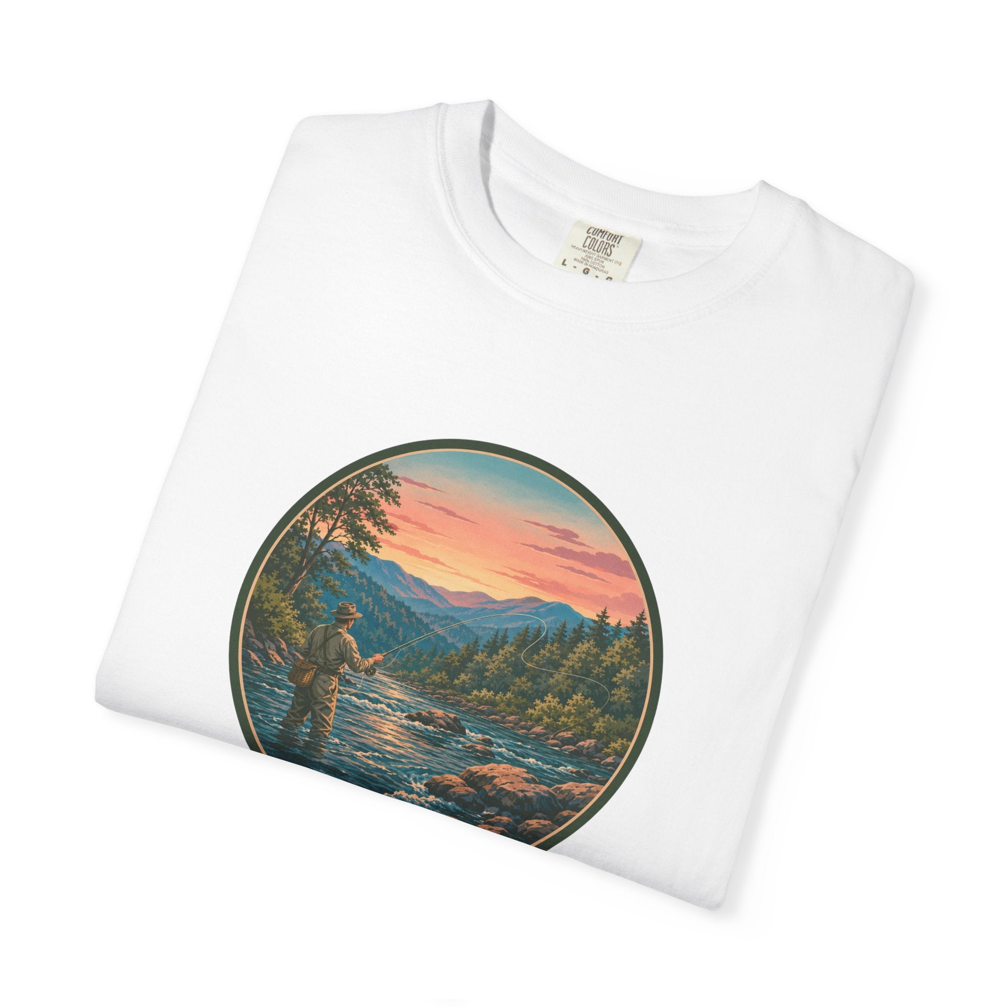 Sunset River Fly Fishing T-Shirt