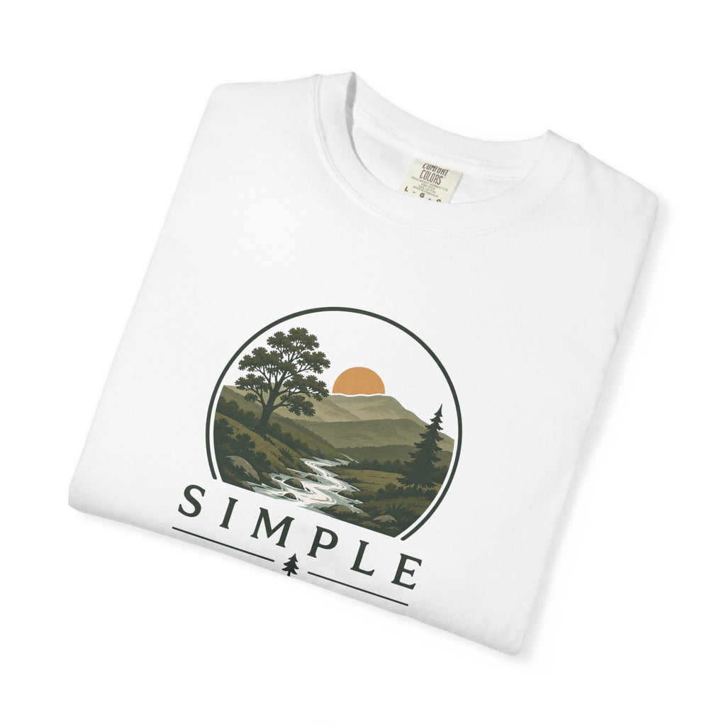 Simple Goodness Logo T-Shirt — Nature Landscape Graphic Tee