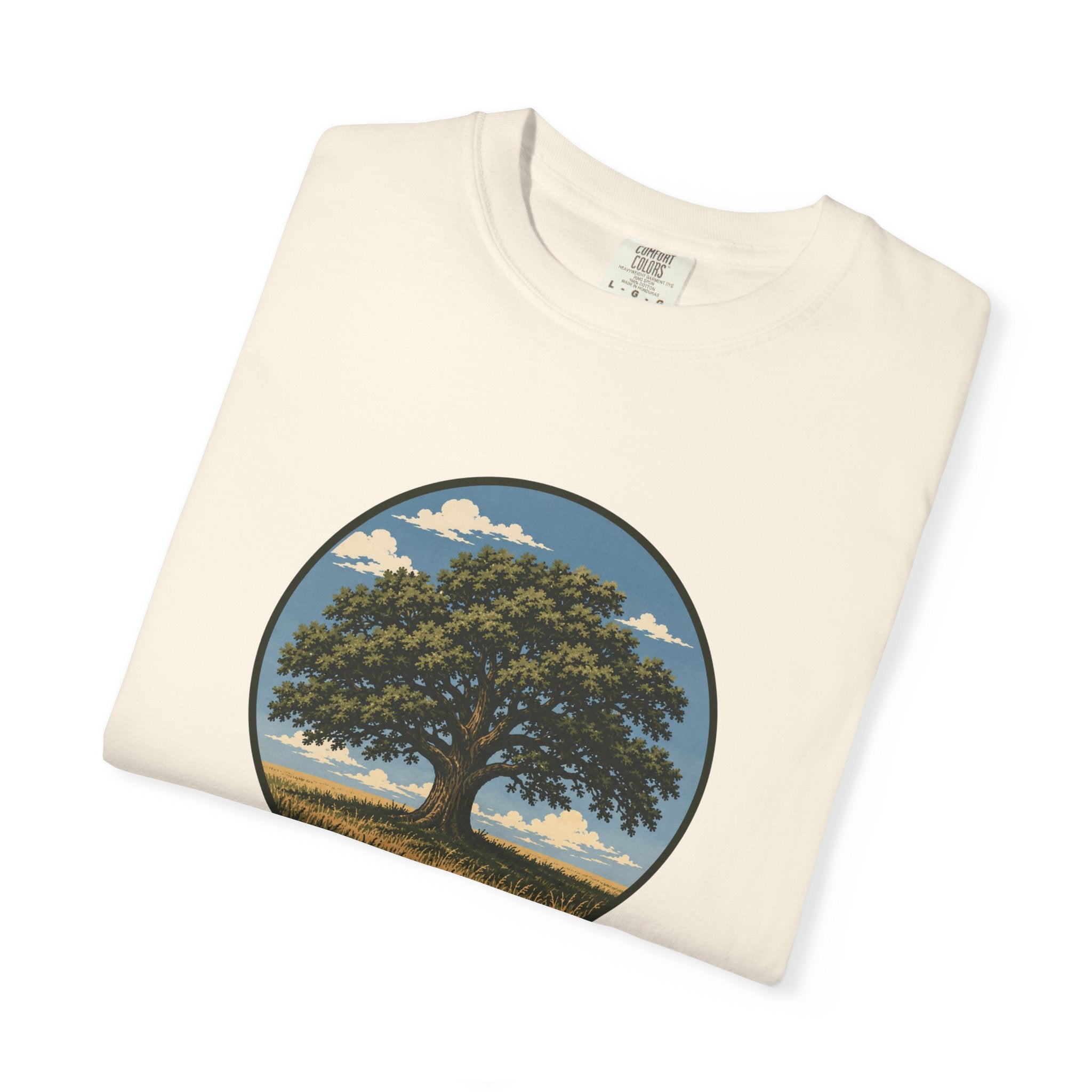 Tree of Life T-Shirt — Vintage Oak Landscape Graphic Tee