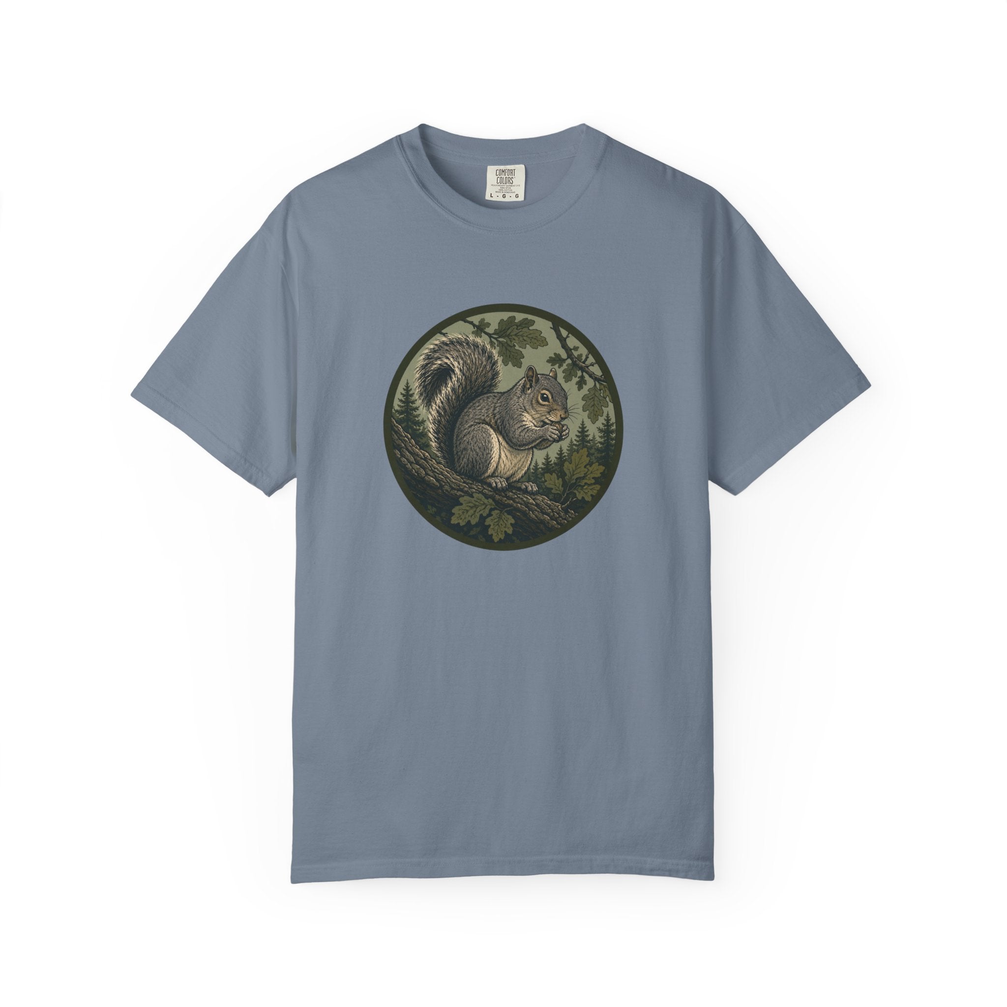 Squirrel Circle Graphic T-Shirt